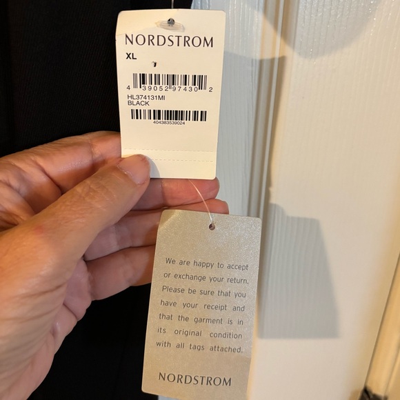 Chelsea28 Black Flounce Hem Midi Dress XL - Picture 4 of 10